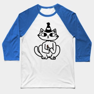 A clown cat Baseball T-Shirt